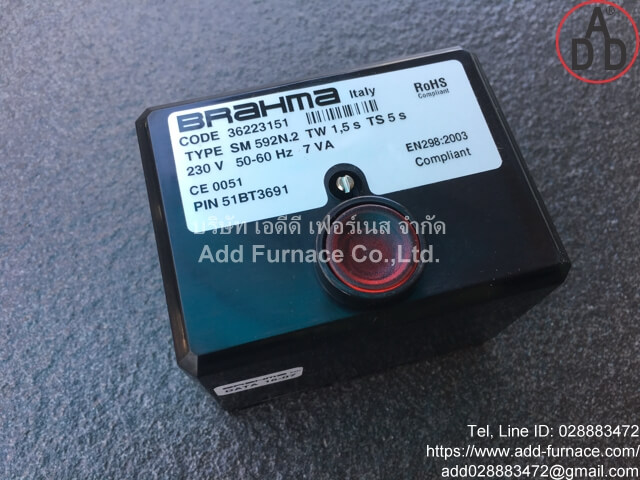 BRAHMA CODE 36223151 TYPE SM 592N.2 TW1,5s TS5s (1)